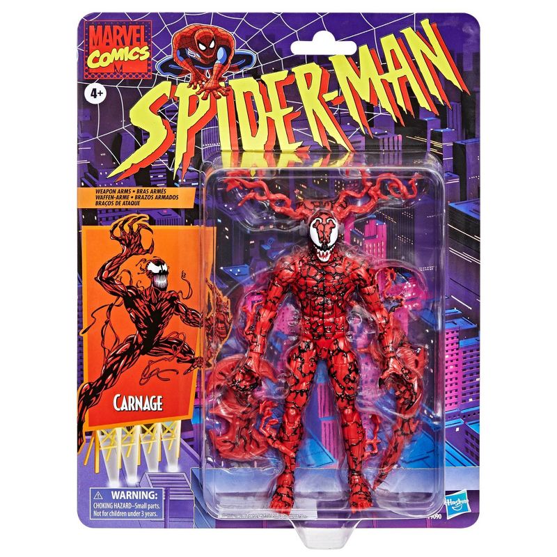 Marvel Legends - Retro Carnage (preorder July) - Collectables > Action Figures > toys -  Hasbro
