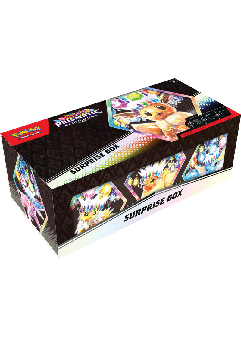 Pokémon TCG: Scarlet & Violet - Prismatic Evolutions - Surprise Box - Card Games > Collectables > TCG > CCG -  Pokemon TCG