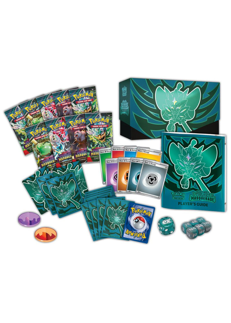 Pokémon TCG: Scarlet & Violet - Twilight Masquerade - Elite Trainer Box - Card Games > Collectables > TCG > CCG -  Pokemon TCG