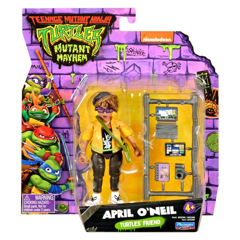 Neil Toy Teenage Mutant Ninja Turtles: Mutant Mayhem April O'Neil Action Figure ...