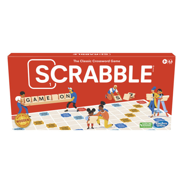 Scrabble Board Game - Classic Word Game - Board Games -  Hasbro