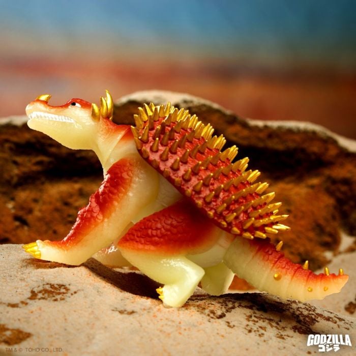 Godzilla Raids Again (1955) - Anguirus Glow-in-the-Dark Toho ReAction 3.75" Action Figure (2024 SDCC Exclusive) - Collectables > Action Figures > toys -  Super7