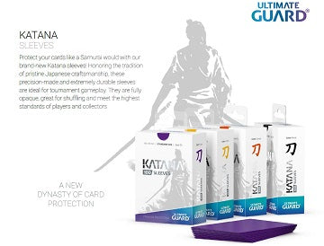 Ultimate Guard: Katana Sleeves: Black - Card Games > Collectables > TCG > CCG -  Ultimate Guard