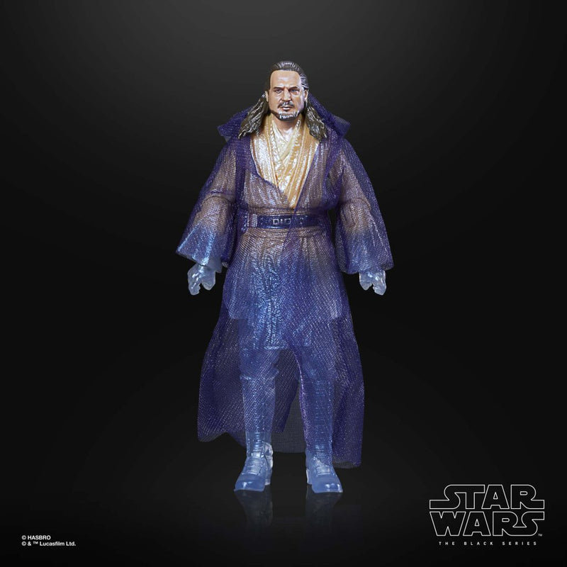 Star Wars The Black Series - Qui-Gon Force Spirit - Exclusive - Action & Toy Figures -  Hasbro