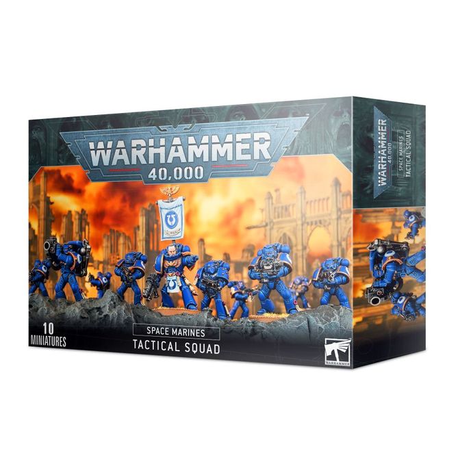 SPACE MARINES TACTICAL SQUAD - Miniature -  Games Workshop