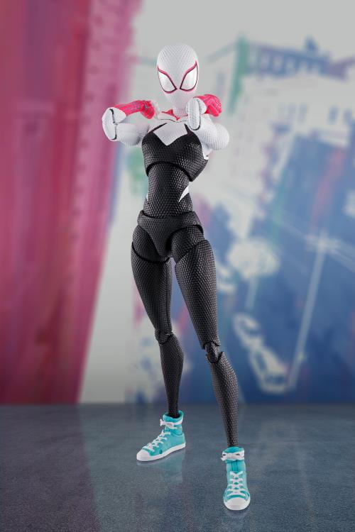 Spider-Man: Across the Spider-Verse S.H.Figuarts Spider-Gwen Event Exclusive - Collectables > Action Figures > toys -  Bandai