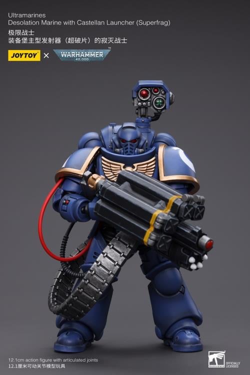 Copy of Warhammer 40K - Ultramarines - Desolation Marine with Superfrag Rocket Launcher 1/18 Scale Action Figure - Collectables > Action Figures > toys -  Joy Toy