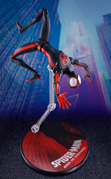 Spider-Man Across the Spider-Verse S.H.Figuarts Mile Morales World Tour - Exclusive - Collectables > Action Figures > toys -  Bandai