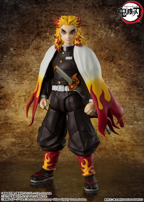 Demon Slayer: Kimetsu no Yaiba S.H.Figuarts Kyojuro Rengoku Action Figure ( Preorder Q3 2025)