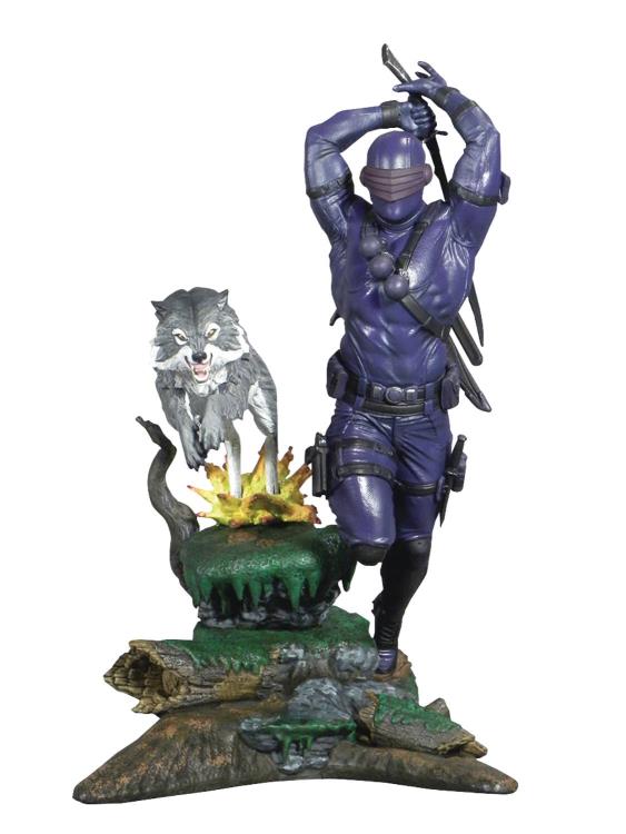 G.I. Joe Gallery Snake Eyes & Timber (Cartoon Variant) PX Previews Exclusive Figure Diorama - statue -  Diamond Select Toys