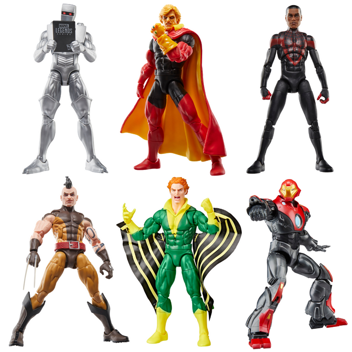Marvel Legends Series Mini-Comics Wave 1 COMPLETE SET OF 6 - Collectables > Action Figures > toy -  Hasbro