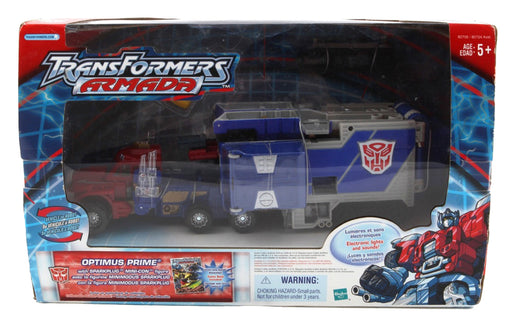 Armada Super Class: Optimus Prime with Sparkplug - Collectables > Action Figures > toys -  Hasbro