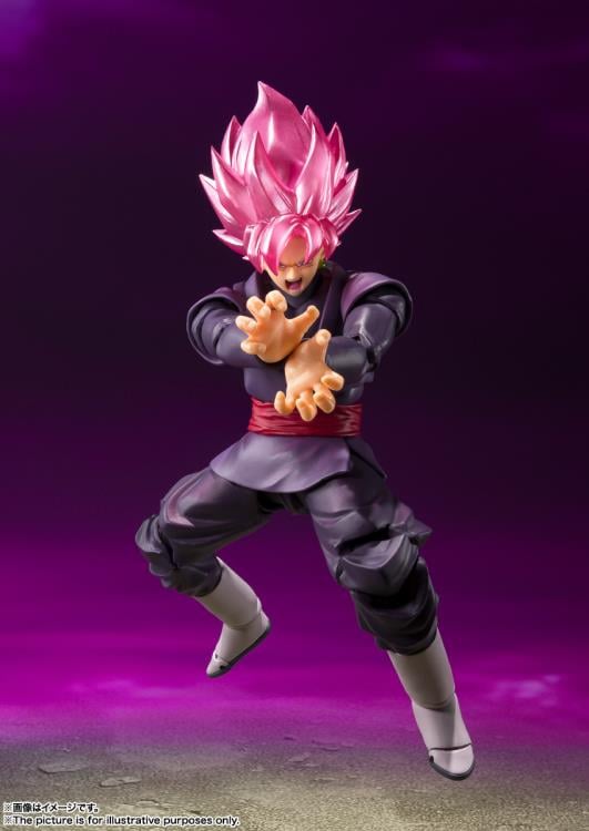 Dragon Ball Super S.H.Figuarts Goku Black Super Saiyan Rose (Reissue) (preorder January) - Collectables > Action Figures > toys -  Bandai
