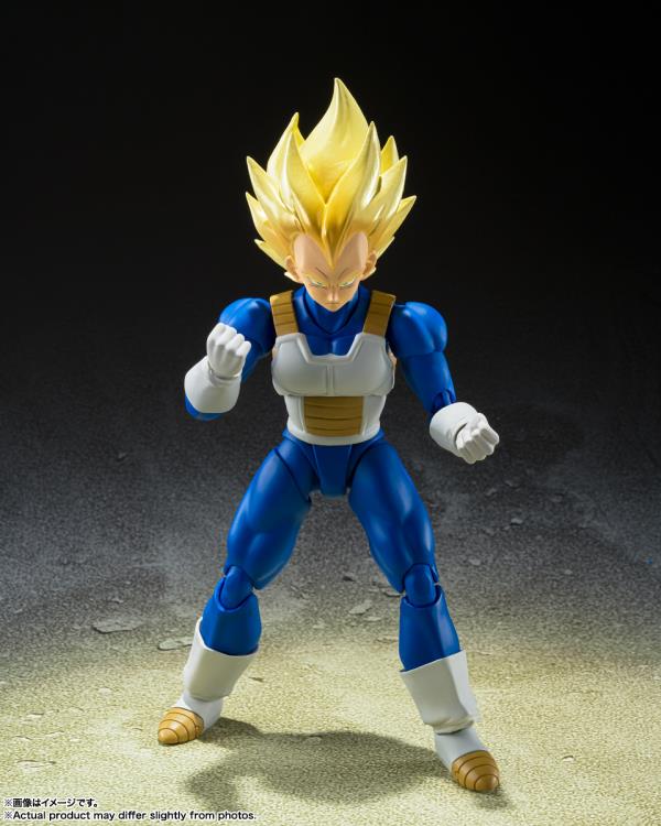 Dragon Ball Z S.H.Figuarts Super Saiyan Vegeta - Awakening Super Saiyan Blood - Collectables > Action Figures > toys -  Bandai