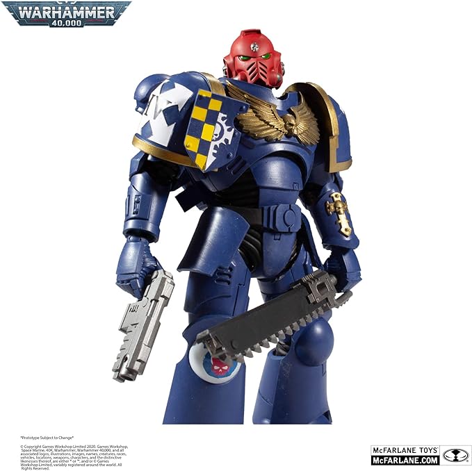 Warhammer 40000 7 Inch Action Figure Wave 1 - Ultramarines Primaris Assault Intercessor - Action & Toy Figures -  McFarlane Toys