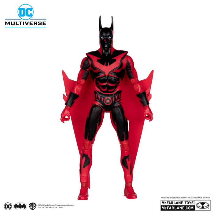 DC MULTIVERSE VEHICLES - BATMOBILE WITH BATMAN BEYOND 7IN FIGURE (GOLD LABEL) (preorder January)