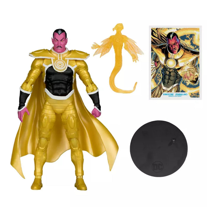 McFarlane Toys DC Multiverse Sinestro Parallax Armor Gold Label Action Figure