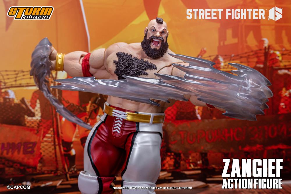 Street Fighter 6 - Zangief - 1/12 Scale Action Figure (preorder Q2 2025)