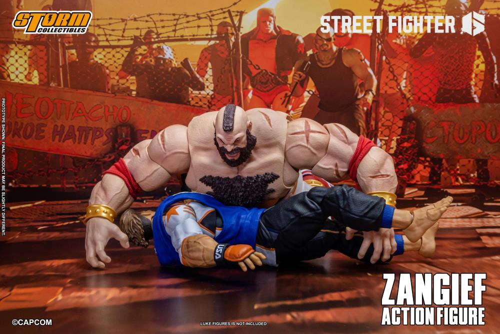 Street Fighter 6 - Zangief - 1/12 Scale Action Figure (preorder Q2 2025)