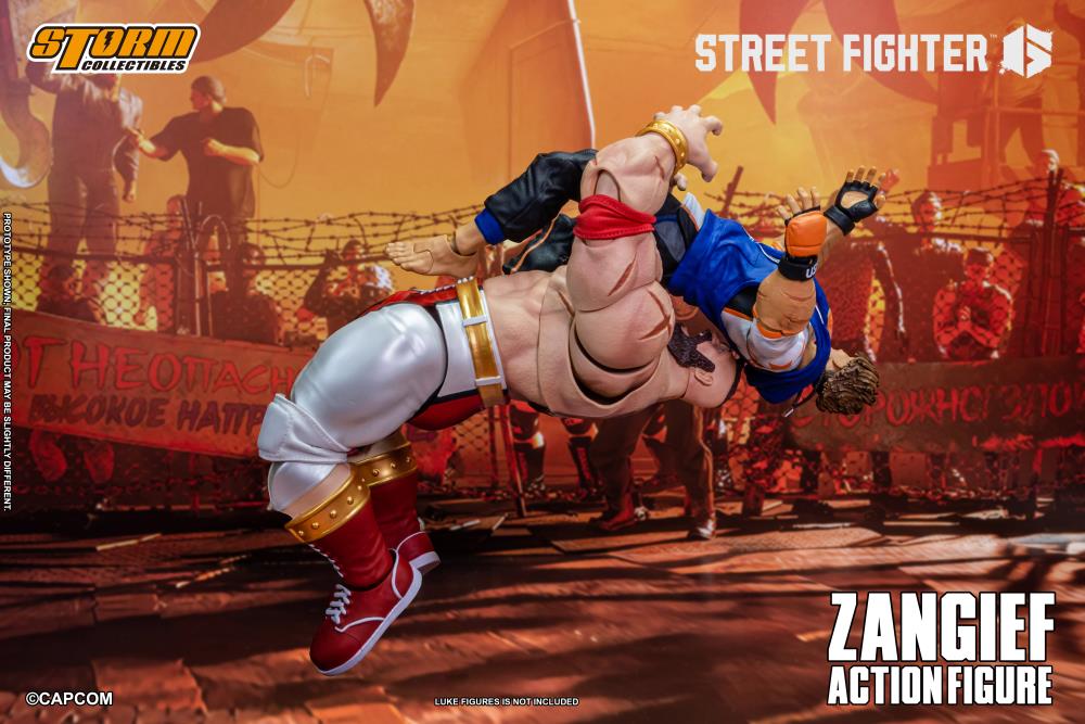 Street Fighter 6 - Zangief - 1/12 Scale Action Figure (preorder Q2 2025)