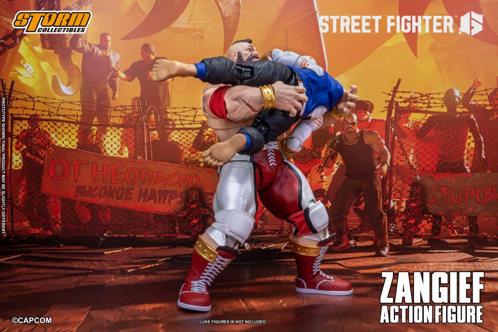 Street Fighter 6 - Zangief - 1/12 Scale Action Figure (preorder Q2 2025)