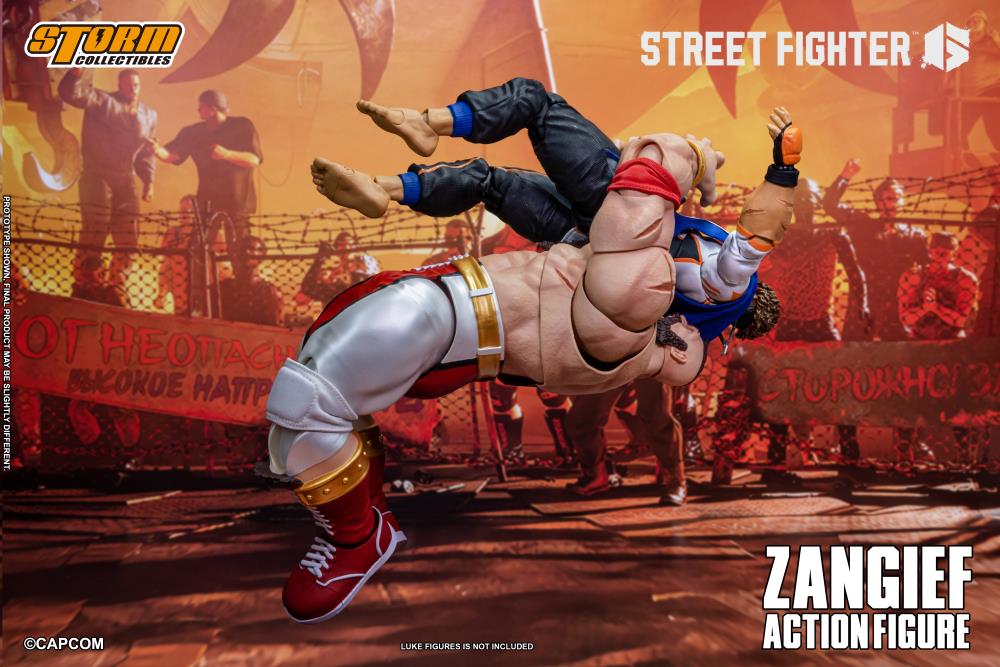 Street Fighter 6 - Zangief - 1/12 Scale Action Figure (preorder Q2 2025)