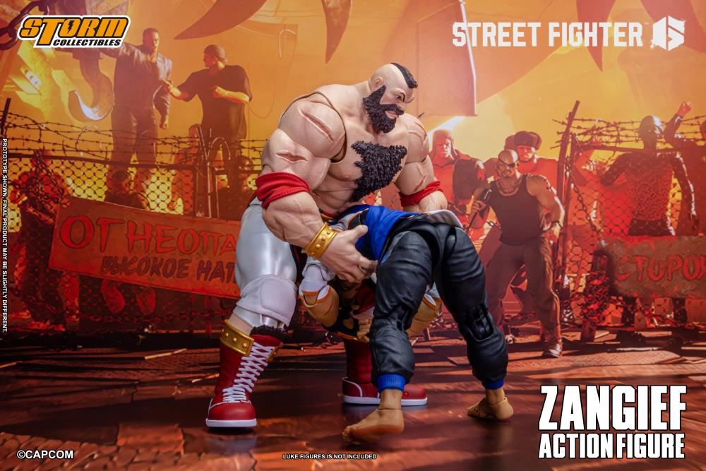 Street Fighter 6 - Zangief - 1/12 Scale Action Figure (preorder Q2 2025)