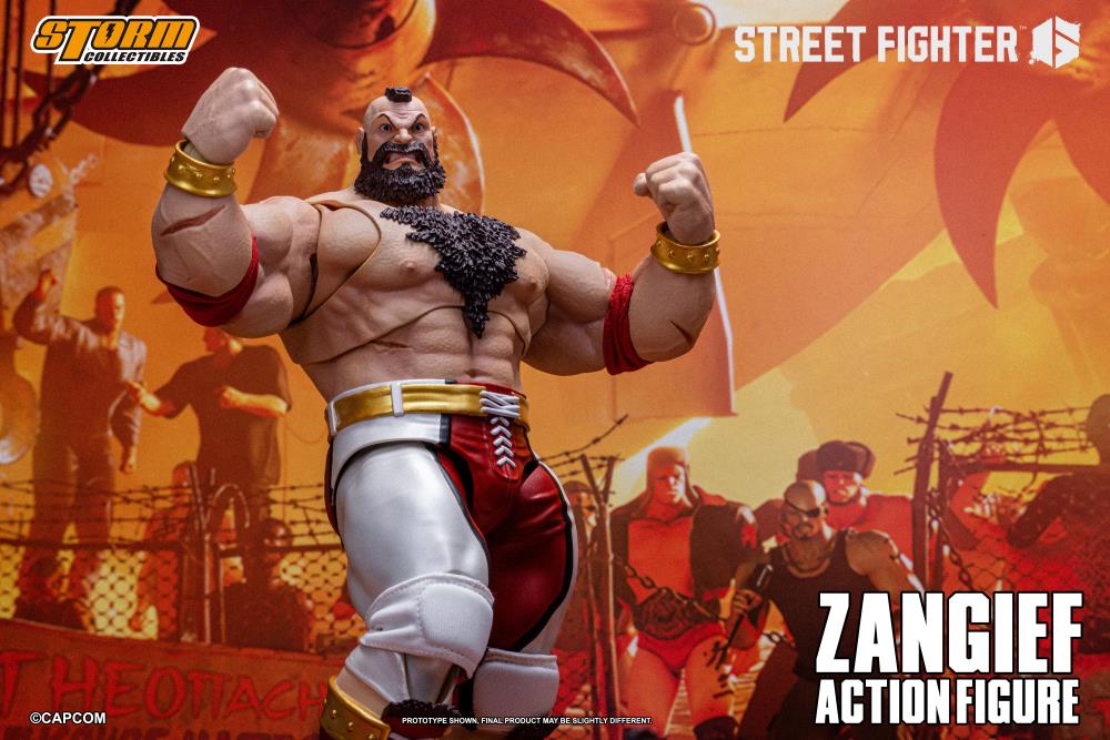 Street Fighter 6 - Zangief - 1/12 Scale Action Figure (preorder Q2 2025)