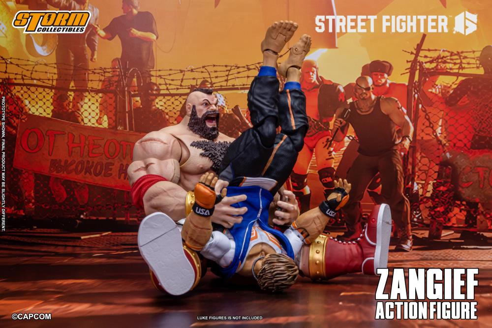 Street Fighter 6 - Zangief - 1/12 Scale Action Figure (preorder Q2 2025)