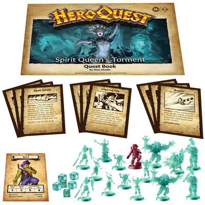 HeroQuest Spirit Queen's Torment Quest Pack (preorder Q1) - Board Game -  Hasbro