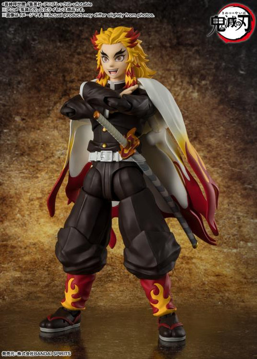 Demon Slayer: Kimetsu no Yaiba S.H.Figuarts Kyojuro Rengoku Action Figure ( Preorder Q3 2025)