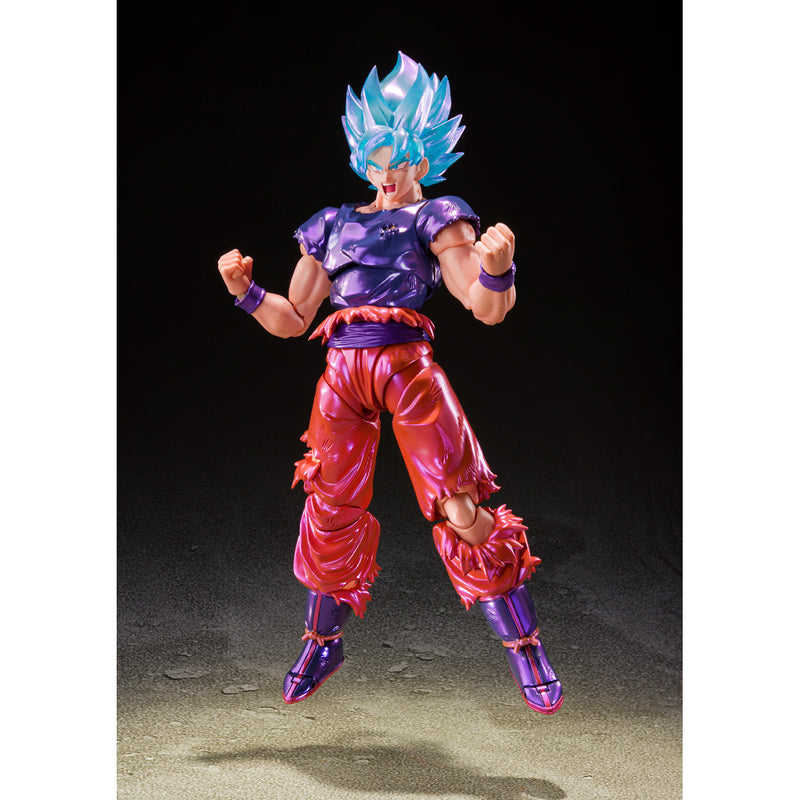 S.H.Figuarts SUPER SAIYAN GOD SUPER SAIYAN SON GOKU KAIO-KEN - Exclusive - Collectables > Action Figures > toys -  Bandai