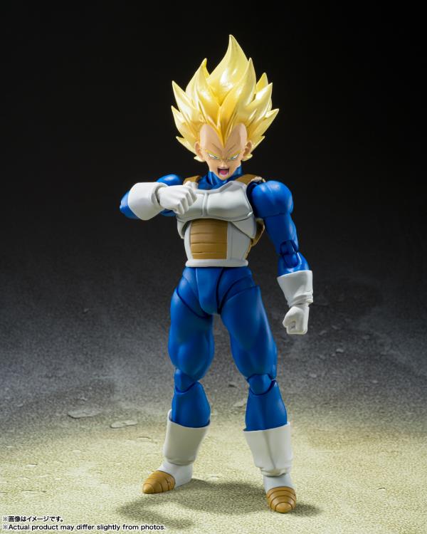 Dragon Ball Z S.H.Figuarts Super Saiyan Vegeta - Awakening Super Saiyan Blood - Collectables > Action Figures > toys -  Bandai