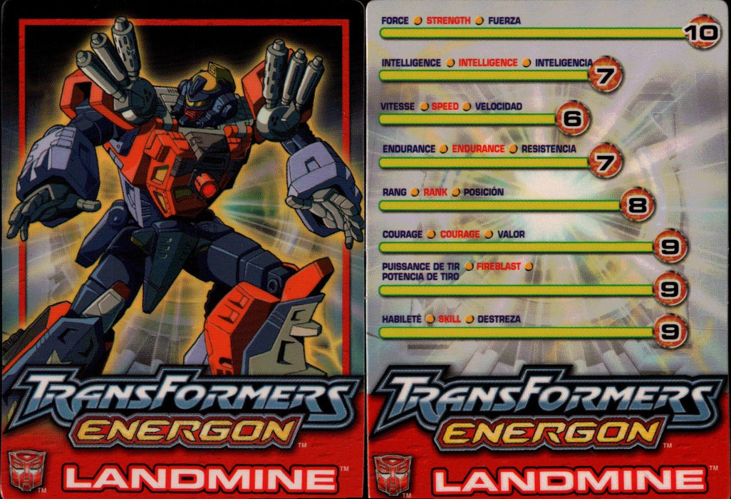 Transformers Energon Landmine - Collectables > Action Figures > toys -  Hasbro