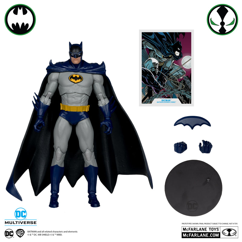 DC MULTIVERSE  - Batman 1996 (Batman/Spawn) - Platinum / Chase - Collectables > Action Figures > toys -  McFarlane Toys