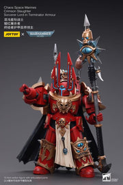 Warhammer 40k - Chaos Space Marines - Crimson Slaughter Sorcerer Lord in Terminator Armour - Collectables > Action Figures > toys -  Joy Toy
