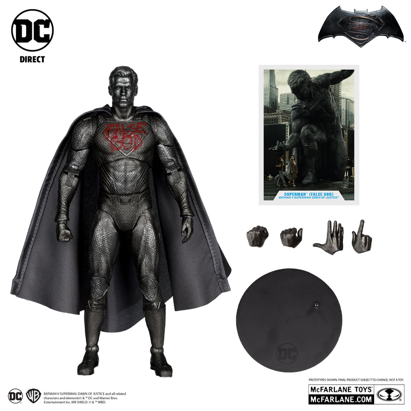 Batman v Superman: Dawn of Justice DC Multiverse - Superman (False God) - Chase / Platinum - Collectables > Action Figures > toys -  McFarlane Toys