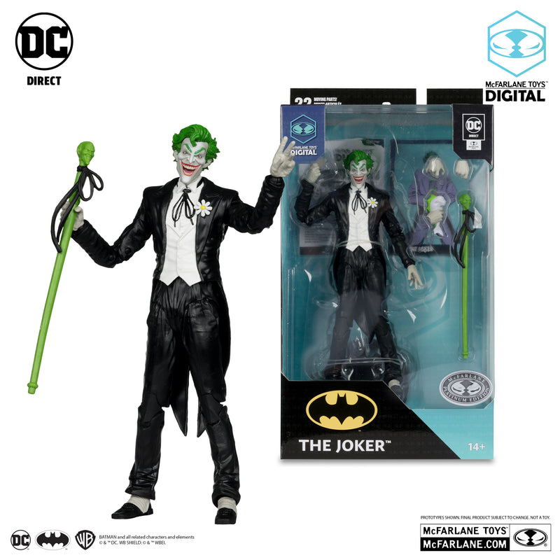 DC Comics The Joker (Silver Age) 7" Action Figure  Chase / Platinum - Collectables > Action Figures > toys -  McFarlane Toys