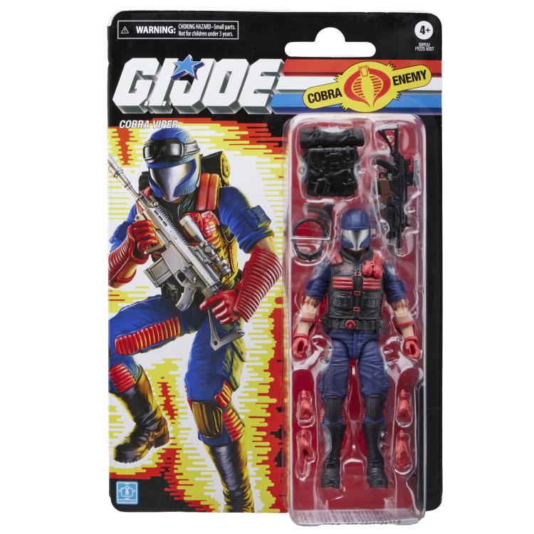 G.I. Joe Classified Series Retro Cardback Cobra Viper ( preorder Q3 2025 ) - Collectables > Action Figures > toys -  Hasbro