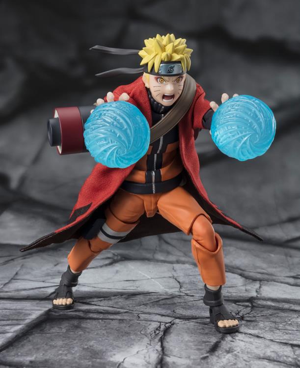 Naruto: Shippuden S.H.Figuarts Naruto Uzumaki (Sage Mode Savior of Konoha) Exclusive Action Figure - Collectables > Action Figures > toys -  Bandai