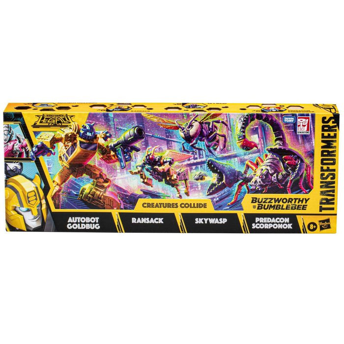 Transformers Buzzworthy Bumblebee Creatures Collide Multipack - Exclus ...