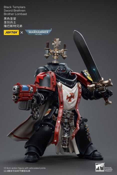 Warhammer 40K - Black Templars - Sword Brethren - Lombast - Collectables > Action Figures > toys -  Joy Toy