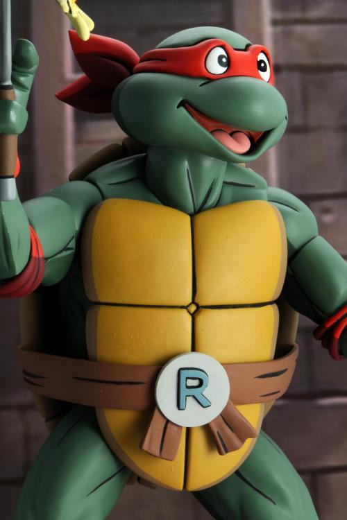 Neca - Teenage Mutant Ninja Turtles -  1/4 Scale Series - Raphael Cartoon - Action figure -  Neca