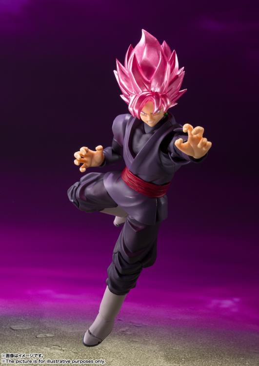 Dragon Ball Super S.H.Figuarts Goku Black Super Saiyan Rose (Reissue) (preorder January) - Collectables > Action Figures > toys -  Bandai