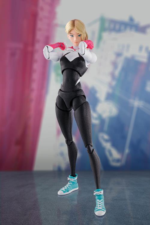 Spider-Man: Across the Spider-Verse S.H.Figuarts Spider-Gwen Event Exclusive - Collectables > Action Figures > toys -  Bandai