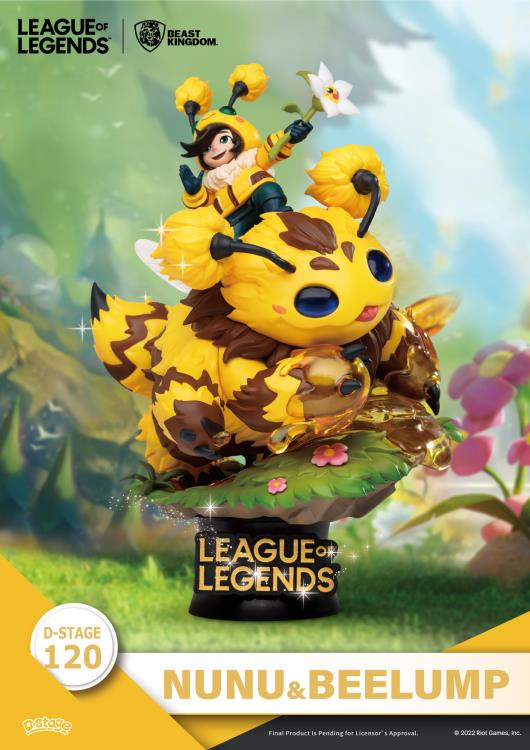 Diorama Stage-120-League of Legends- Nunu&Beelump & Heimerstinger Set - Collectables > Action Figures > toys -  Beast Kingdom