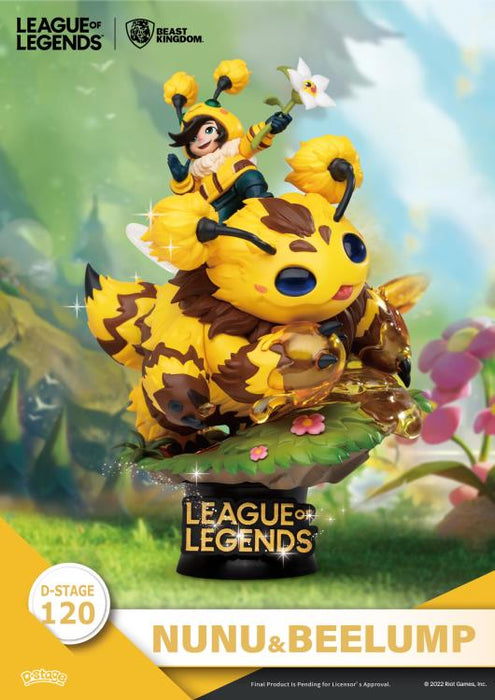 Diorama Stage-120-League of Legends- Nunu&Beelump & Heimerstinger Set - Collectables > Action Figures > toys -  Beast Kingdom