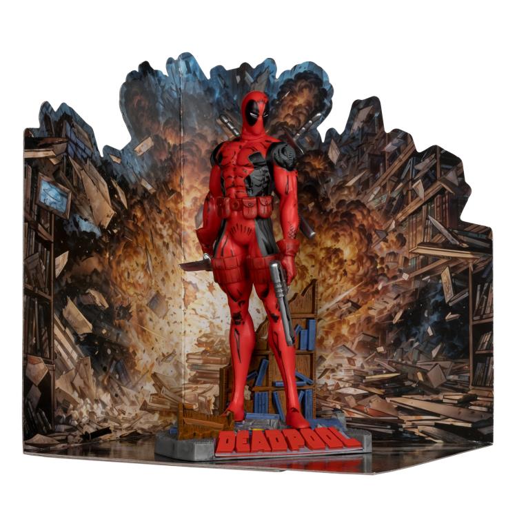 Marvel Comics Deadpool (New Mutants #98) 1/10 Scale - Statue - Collectables > Action Figures > toys -  McFarlane Toys