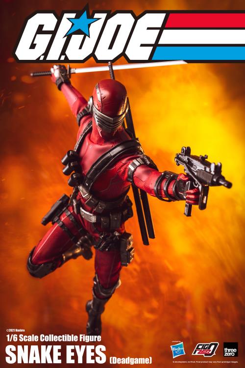 G.I. Joe FigZero Snake Eyes - Deadgame - 1/6 Scale - Exclusive - Collectables > Action Figures > toys -  ThreeZero