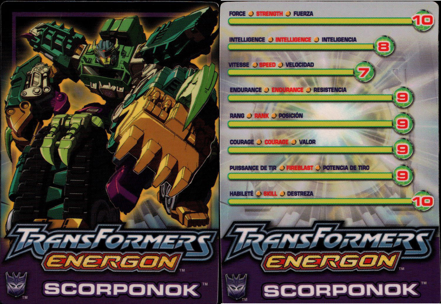 transformers Energon Command Class: Scorponok — Toy Snowman